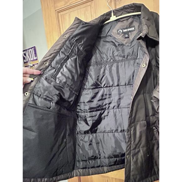 Dri Duck Snap On Tools Jacket Button Snap Lightweight Size Large Men’s - Picture 3 of 11